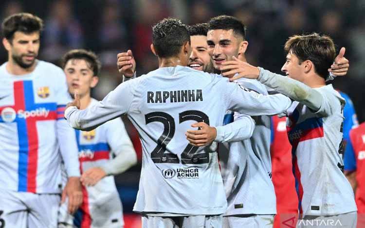 Barcelona Akhiri Fase Grup dengan Kemenangan 4-2 atas Viktoria Plzen