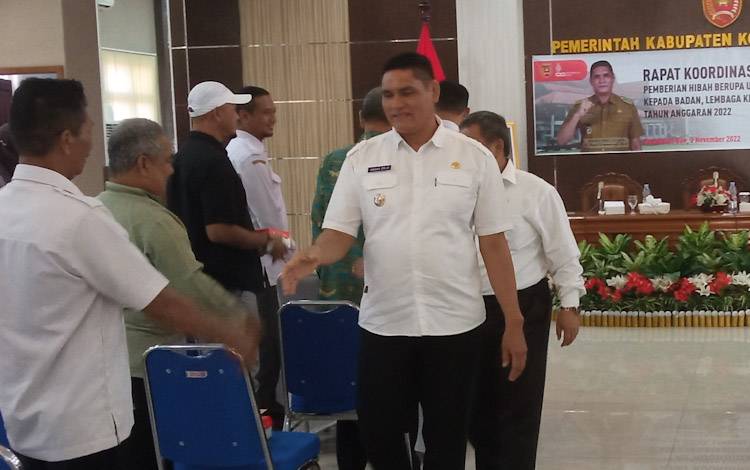 Pemkab Kobar Siap Bantu Badan dan Lembaga Kemasyarakatan untuk Serap Dana Hibah