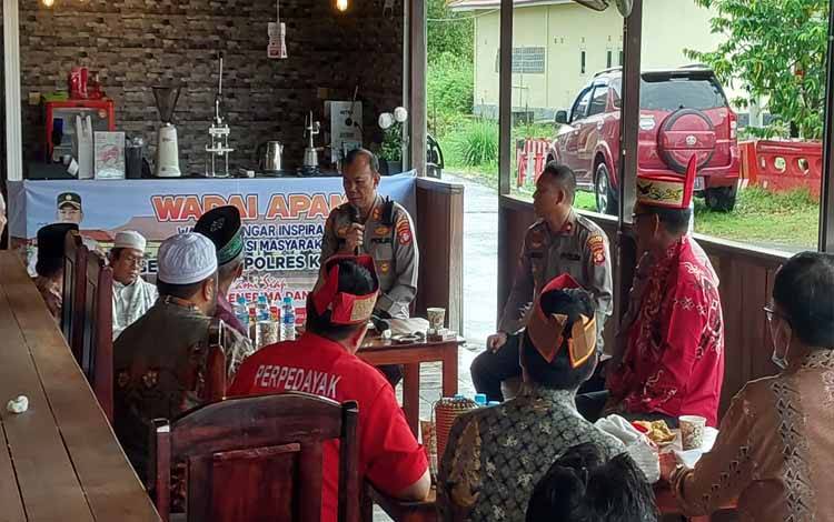 Polres Kapuas Dengar Aspirasi Masyarakat Lewat Program Wadai Apam