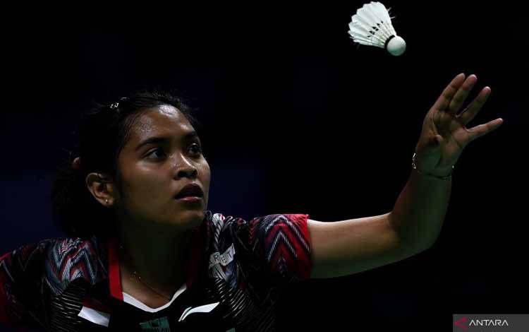 Gregoria Mariska Tunjung Terhenti pada Semifinal Hylo Open 2022