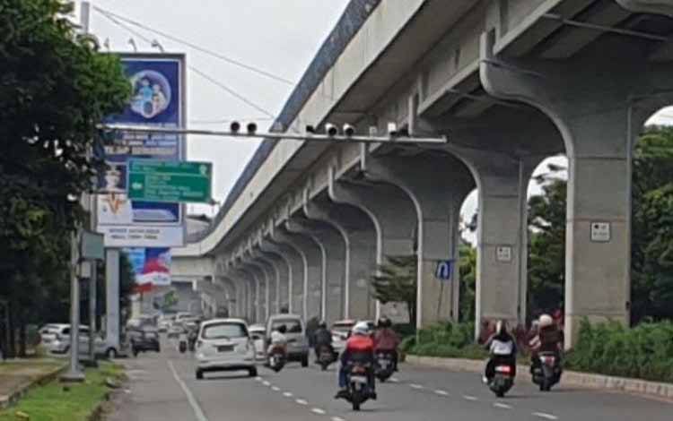 Ilustrasi kamera tilang elektronik. (ANTARA/HO/22)