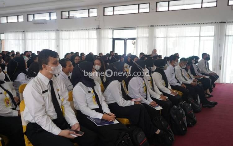 Isi Latsar CPNS, Sahli Ekoubang Kalteng Ingatkan Visi Misi Gubernur