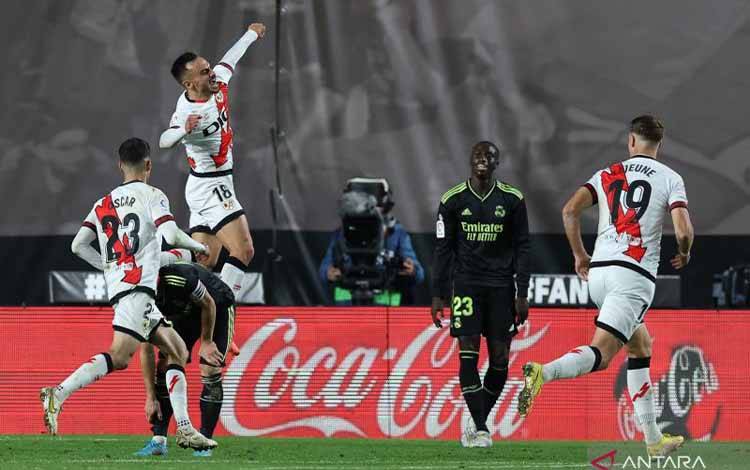 Real Madrid Takluk 2-3 di Kandang Rayo Vallecano