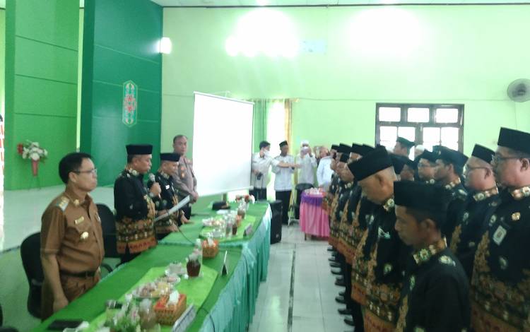 PD Dewan Masjid Indonesia Katingan Dikukuhkan