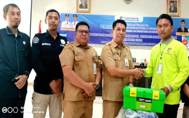 Disnakertranskop UKM Barito Utara Gelar Pelatihan