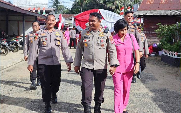 Kapolres Barito Timur Road Show ke Polsek