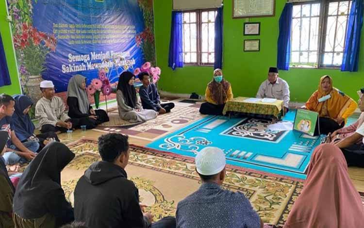KUA Kapuas Murung dan Puskesmas Lakukan Pembinaan Calon Pengantin
