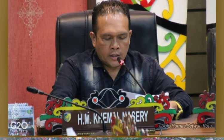 Anggota Komisi B DPRD Kota Palangka Raya, M Khemal Nasery. (FOTO: HUMAS DPRD)