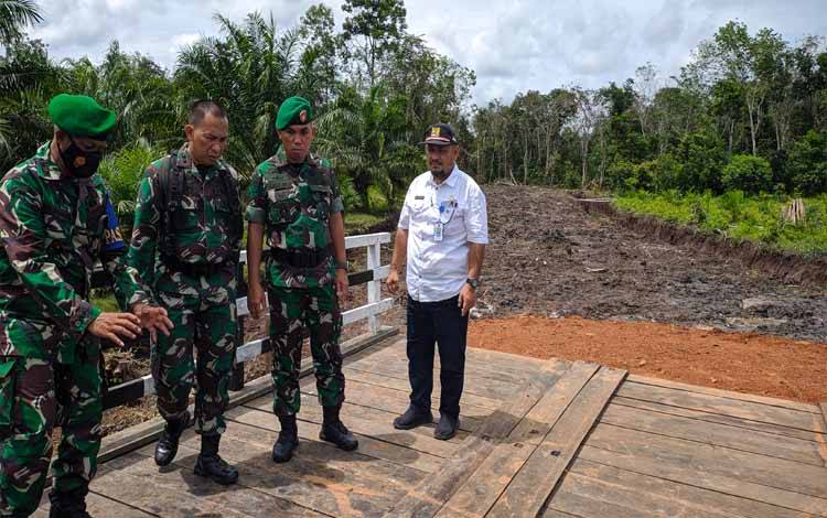 Hasil TMMD dalam Membuka Jalan di Tanah Mas Sangat Bermanfaat Bagi Petani dan Warga
