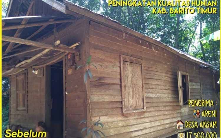 Pemerintah Programkan Bedah 1.280 Unit Rumah di Kalteng Tahun Ini
