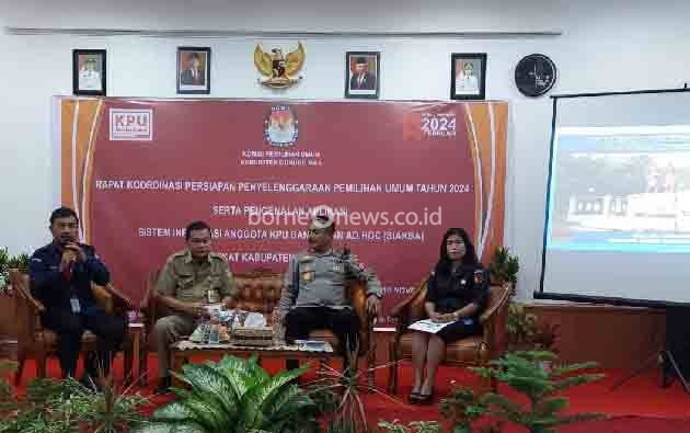 Dukungan Polres Gunung Mas untuk Sukseskan Pemilu 2024