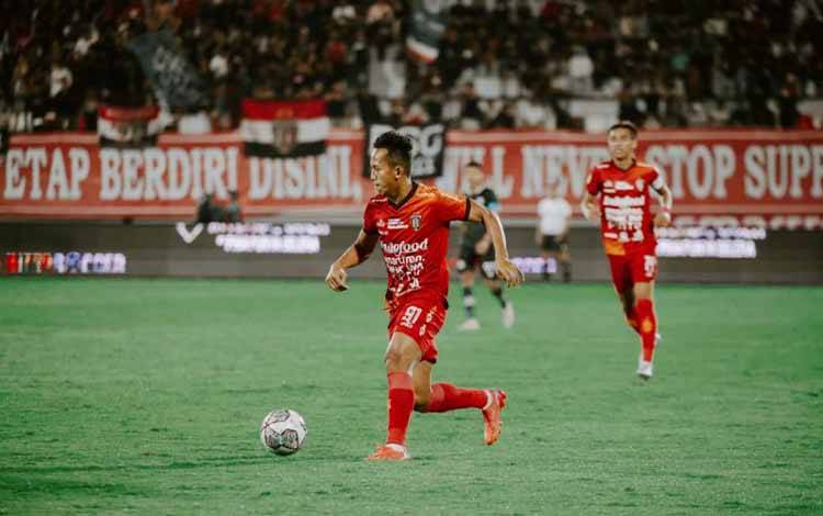 Penyerang sayap Bali United Muhammad Rahmat. (ANTARA/HO-Bali United)