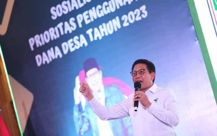 Mendes Upayakan Tanggung Jawab Dana Operasional Desa Sistem Lumpsum