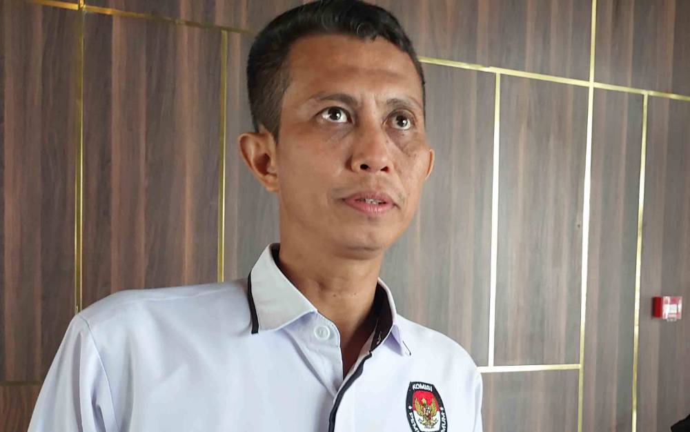 Anggota KPU Kalteng Eko Wahyu Sulistiyobudi. (FOTO: DODI)