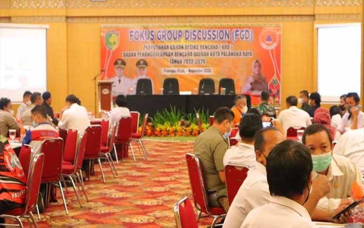 BPBD Palangka Raya Susun Kajian Risiko Bencana