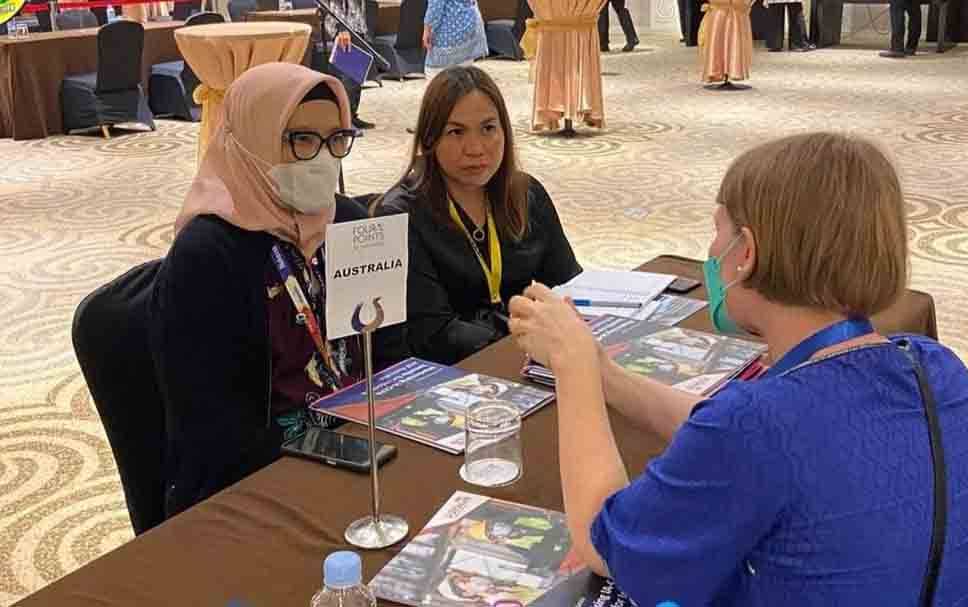 Pemko Palangka Raya Jajaki Kerja Sama Bidang Pendidikan dengan Jerman dan Australia