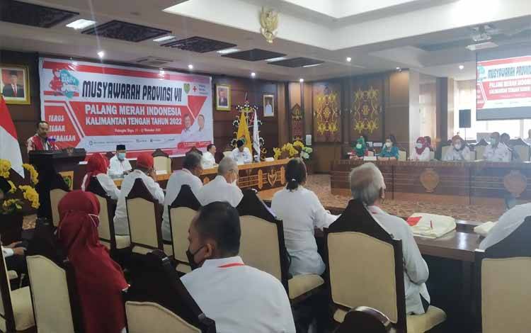 Musyawarah Provinsi ke-VII di aula Eka Hapakat, Kantor Gubernur Kalteng (FOTO : NOPRI)