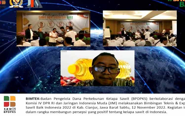 BPDPKS - KOMISI IV DPR RI Gelar Bimtek Sawit Baik di Cianjur
