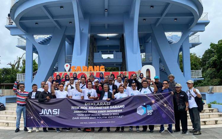 JMSI se-Nusantara Deklarasi Kebangsaan di Tugu Nol Kilometer Indonesia