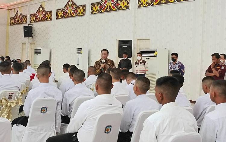 Bupati Murung Raya Ingatkan ini untuk Peserta Pelatihan Operator Alat Berat