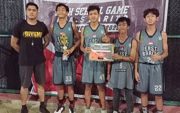 Begini Strategi Perbasi Barito Timur Siapkan Atlet Basket untuk Porprov Kalteng 2023