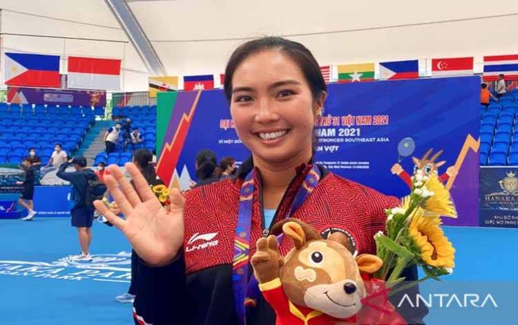 Aldila Sutjiadi Tembus Top 50 Dunia Usai Juarai Ganda WTA 125 Colina