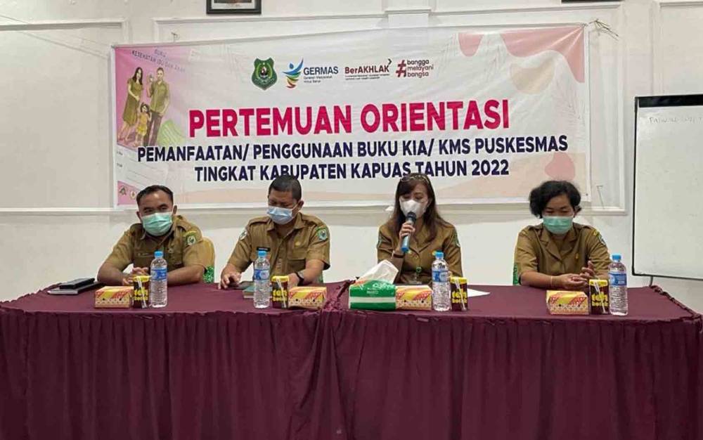 Tunjang Pelayanan Kesehatan Ibu dan Anak, Dinkes Kapuas Orientasi Penggunaan KIA