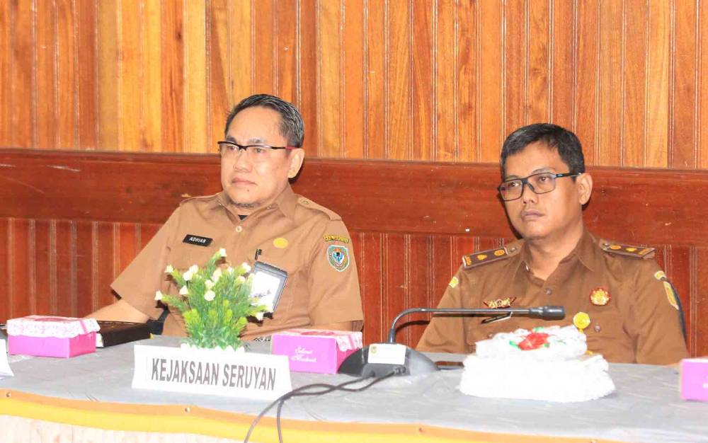 Pemkab Seruyan Ikuti Rakor Mingguan Pengendalian Inflasi Secara Virtual