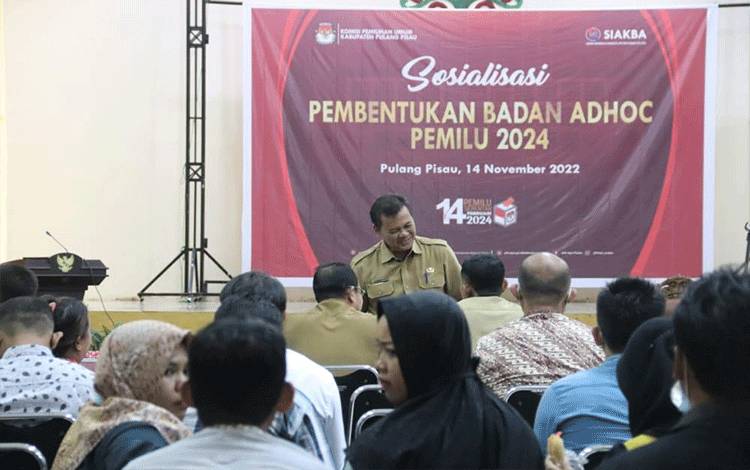 Pemkab Pulang Pisau Dukung Pembentukan Badan Ad Hoc Pemilu 2024
