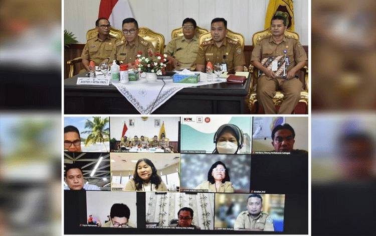 Pemprov Kalteng Gandeng KPK Susun Draf Penilaian Usaha Perkebunan