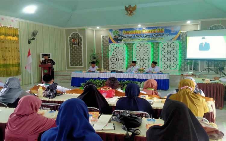 Calon Haji Kapuas Diberikan Penyuluhan Manasik Haji, Ini Pesan Kepala Kemenag