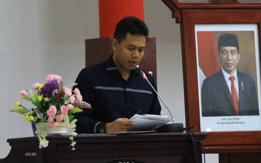 Fraksi PDIP DPRD Palangka Raya Sampaikan Pandangan Umum Atas RAPBD 2023