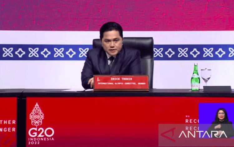 Erick Tegaskan Indonesia Serius Calonkan IKN Tuan Rumah Olimpiade 2036