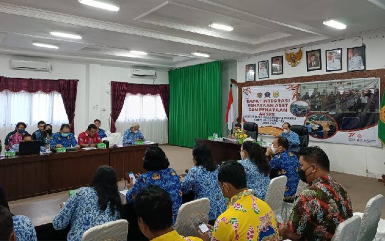 GTRA Gunung Mas Gelar Rapat Integritas Penataan Aset dan Pengembangan Akses