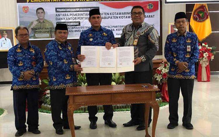 Pemkab Kobar Jalin Kerja Sama dengan Kantor Pertanahan untuk Tingkatkan Pengamanan BMD?