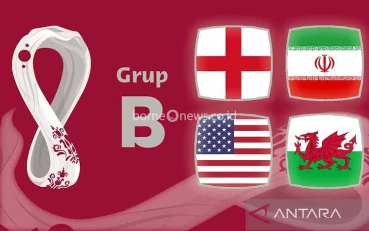 Ilustrasi Grup B Piala Dunia 2022 Qatar. ANTARA/Gilang Galiartha
