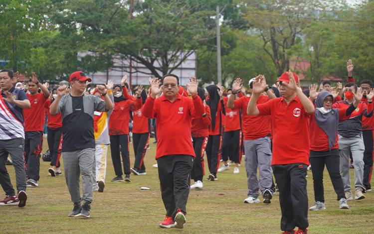 Sekda Ajak Terapkan Pola Hidup Sehat