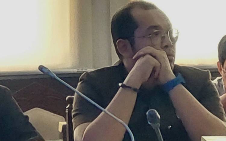 Anggota DPRD Kalteng, Tomy Irawan. (FOTO: DONNY D)