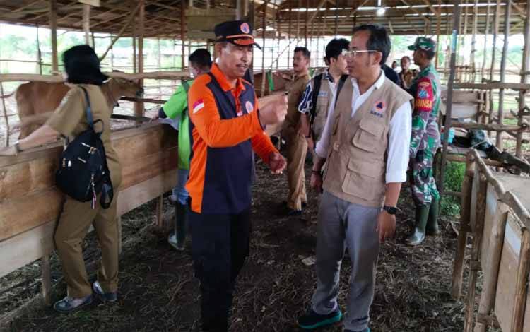 Tim Satgas PMK Kapuas Paparkan Penanganan PMK kepada Satgas Pusat