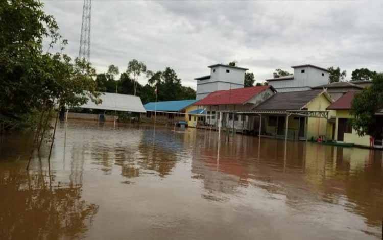 Belasan Desa di Tiga Kecamatan Kabupaten Kapuas Dilanda Banjir
