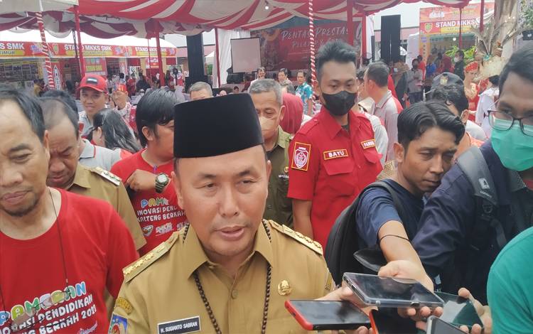 Gubernur Kalteng, Sugianto Sabran (FOTO : NOPRI)