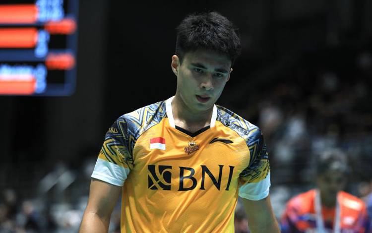 Ikhsan Leonardo Imanuel Rumbay dikalahkan Lu Guang Zu pada babak perempat final Australian Open 2022 di Sydney, Jumat (18/11/2022). (ANTARA/HO-PP PBSI)