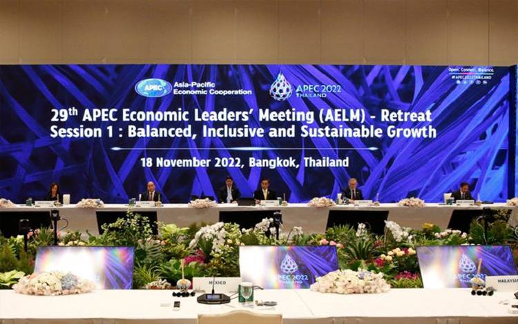 KTT APEC Sepakati Deklarasi 2022 dan Tujuan Bangkok