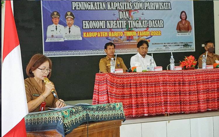 Disbudparpora Barito Timur Gelar TOT untuk Pengelola Wisata dan Pokdarwis