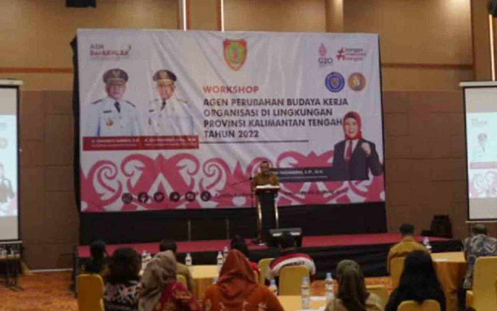 Pemprov Kalteng Dorong Aparatur Sebagai Agen Perubahan