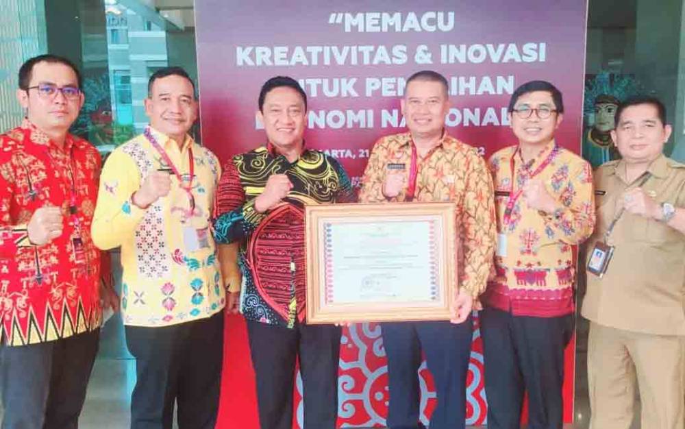 Selain Kalteng, Ini 11 Provinsi Peraih Penghargaan Kreativitas dan Inovasi Kekayaan Intelektual Kemenkumham