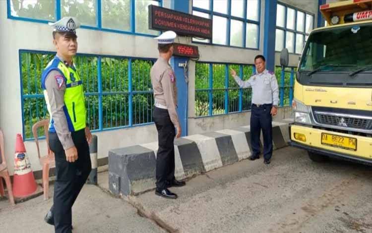 Satlantas Polres Kapuas Koordinasi Pencegahan Truk ODOL dengan Instansi Terkait