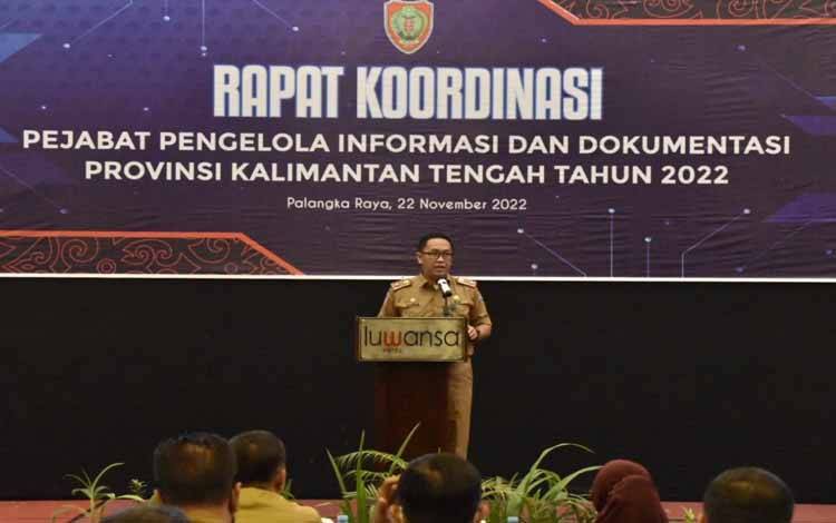 Diskominfosantik Kalteng Tingkatkan Kapasitas PPID