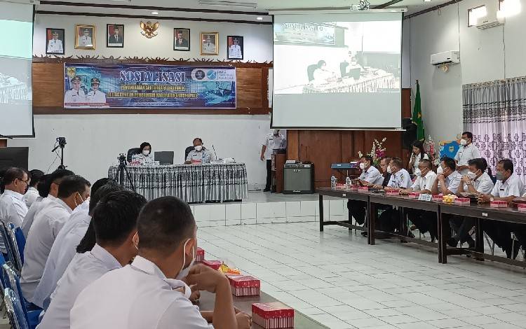 Diskominfosantik Gunung Mas Gelar Sosialisasi Pemanfaatan Sertifikat Elektronik