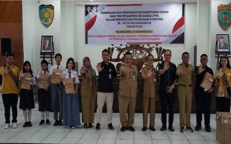 Pembinaan dan peningkatan kompetensi teknis bagi Tim Pendamping Keluarga (TPK) di Palangka Raya. (FOTO: HENDRI)